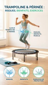 Périnée et trampoline : les risques, les bienfaits et les exercices pour protéger votre plancher pelvien